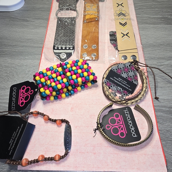 Paparazzi Multicolor Beaded Bracelet Set - Picture 2 of 8